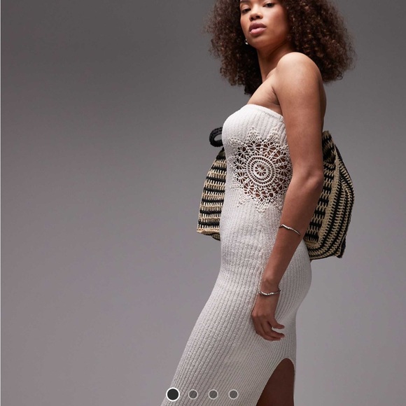 ASOS Dresses & Skirts - Elegant White Strapless Dress